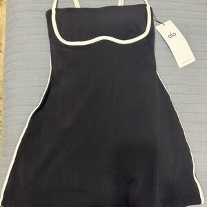 ALO Yoga Black Streamline Dress